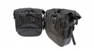 Fit For Royal Enfield Bear 650 Canvas and Leather Pannier Bags With Saddle Stays - SPAREZO